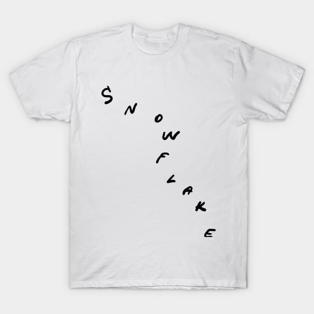 Snowflake T-Shirt by Ljuko